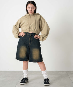 ベージュ  モデル：152cm F着用