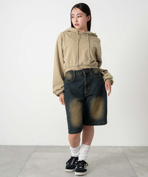 ベージュ  モデル：152cm F着用