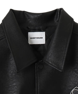 合皮グラフィックジャケット