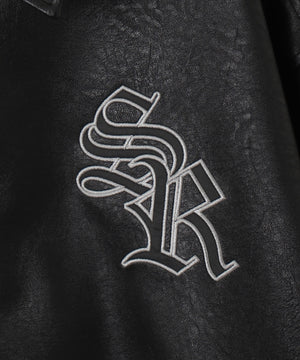 合皮グラフィックジャケット