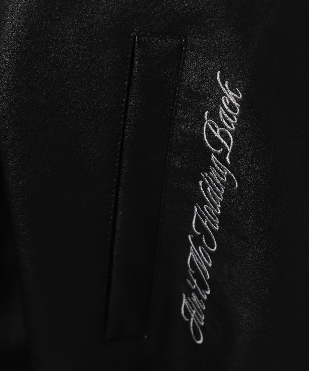 合皮グラフィックジャケット