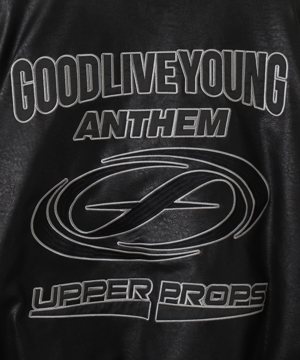 合皮グラフィックジャケット