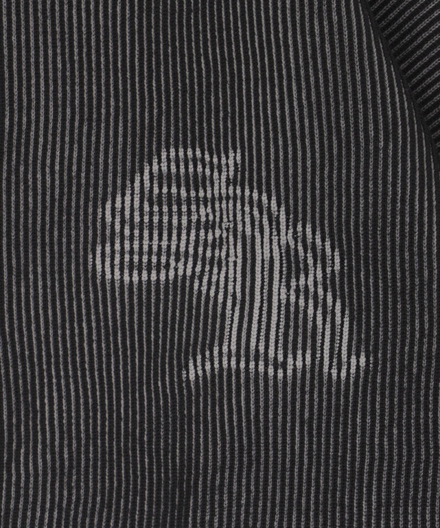 トライバルスリーブニットブルゾン