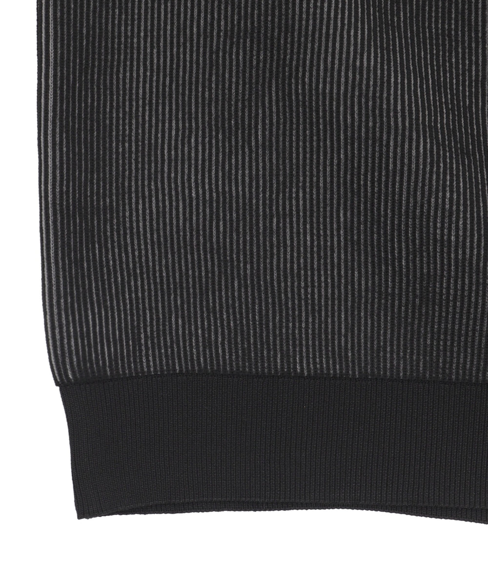 トライバルスリーブニットブルゾン