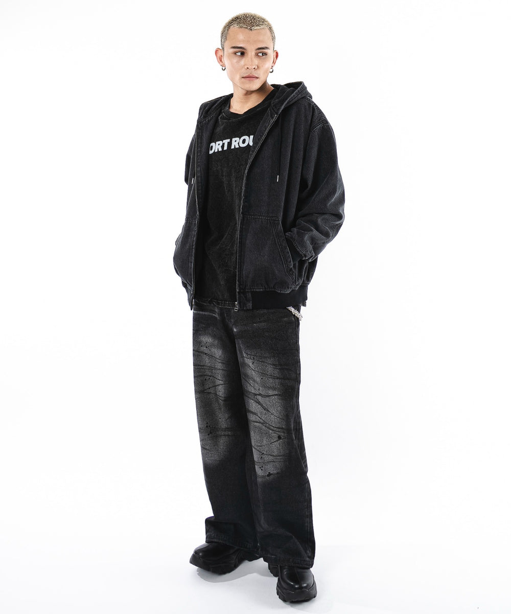 デニムブラックソノタ モデル：180cm L着用