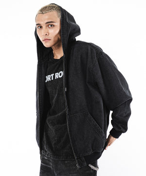 デニムブラックソノタ モデル：180cm L着用