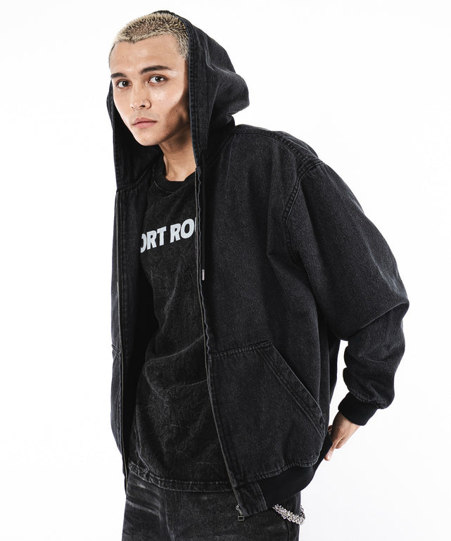 デニムブラックソノタ モデル：180cm L着用