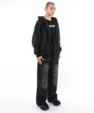 デニムブラックソノタ モデル：180cm L着用