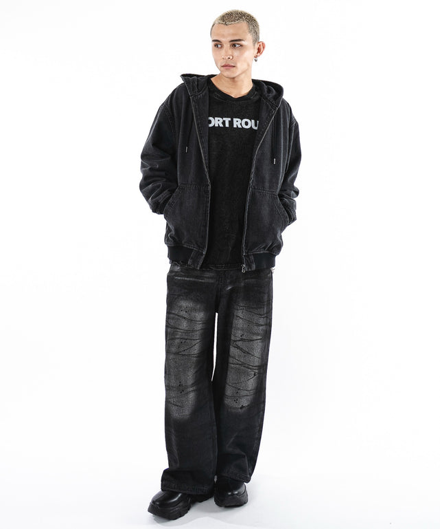 デニムブラックソノタ モデル：180cm L着用