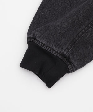 フードデニムブルゾン