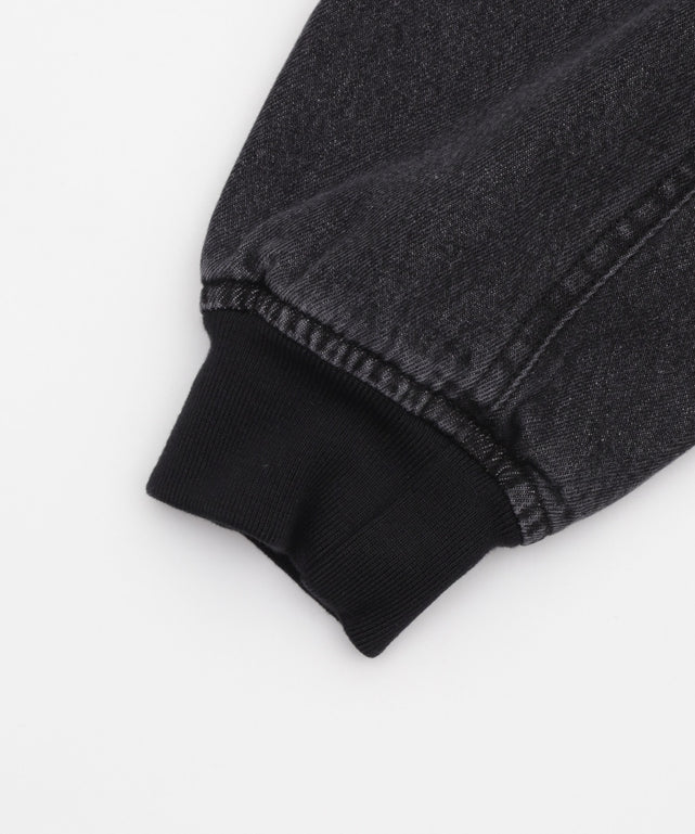 フードデニムブルゾン