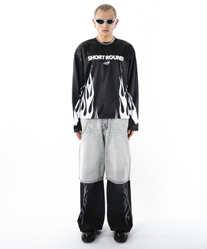 ブラック モデル：180cm L着用