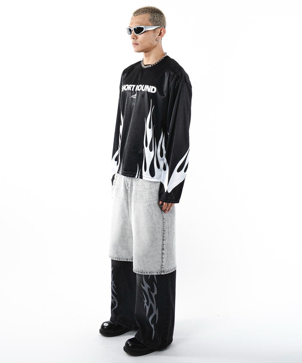 ブラック モデル：180cm L着用