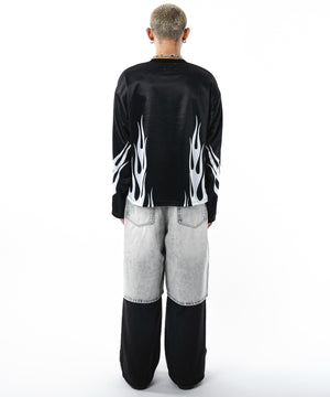 ブラック モデル：180cm L着用