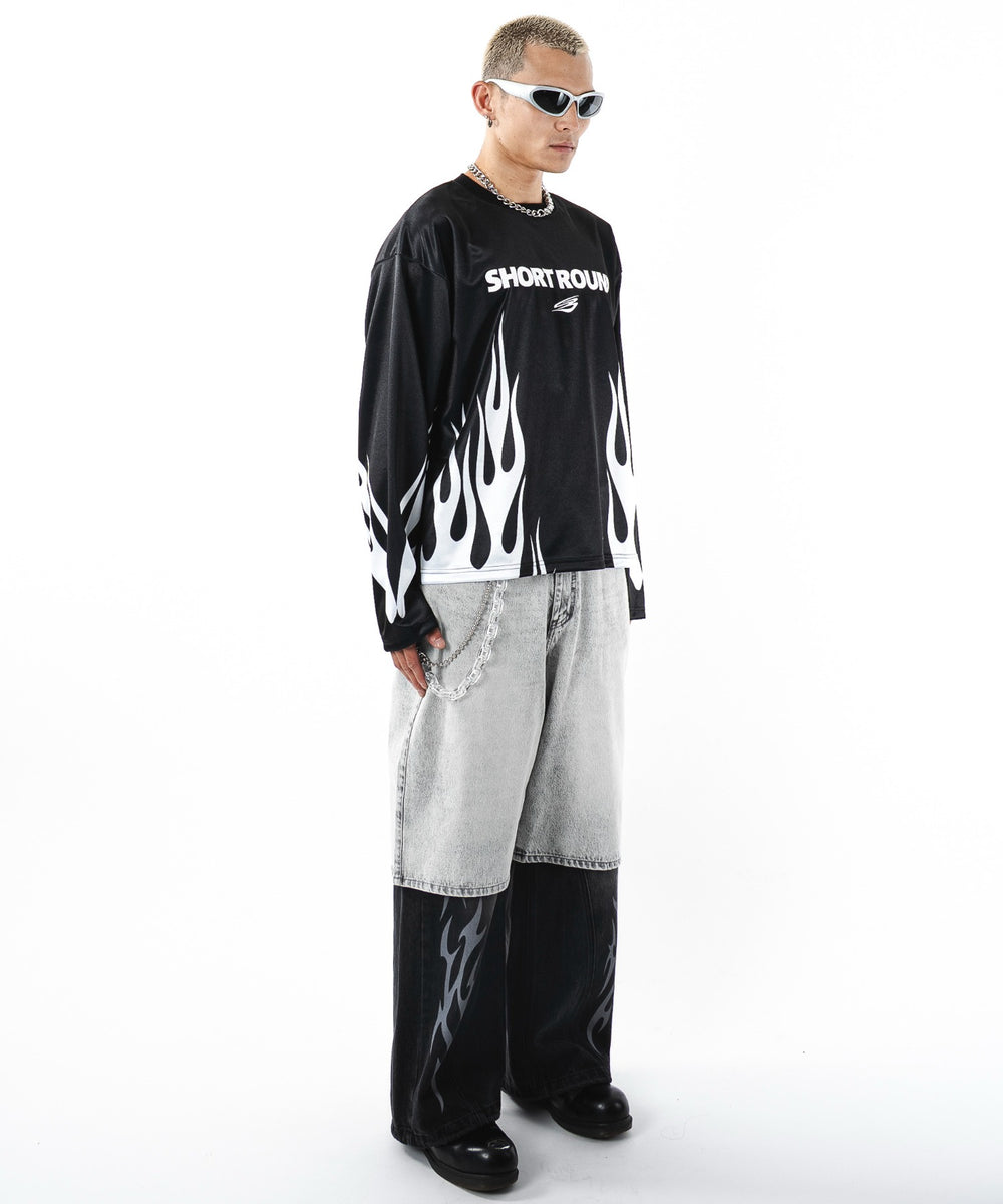 ブラック モデル：180cm L着用