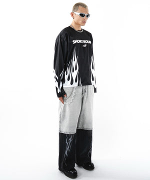 ブラック モデル：180cm L着用