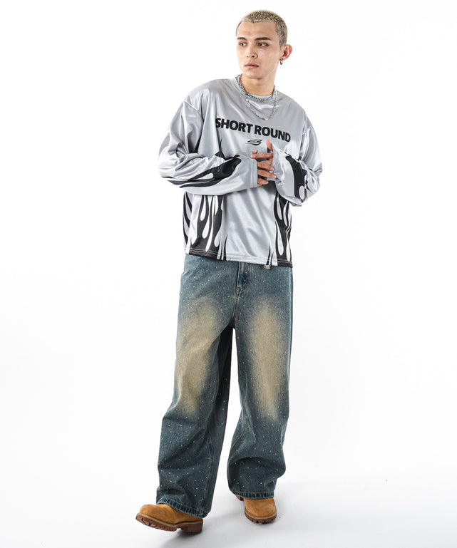 グレー モデル：180cm L着用