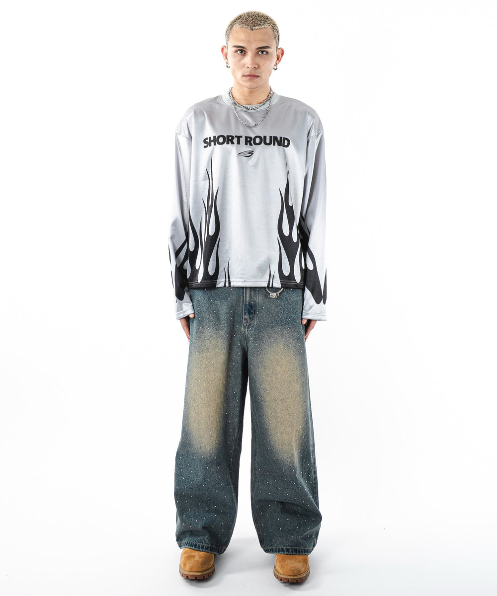 グレー モデル：180cm L着用