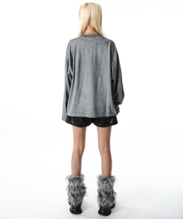 グレー モデル：172cm L着用