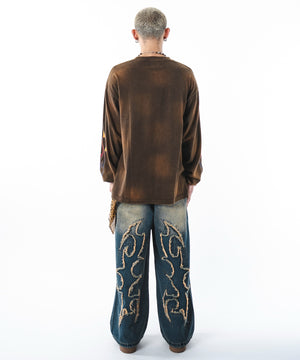 ブラウン モデル：180cm L着用