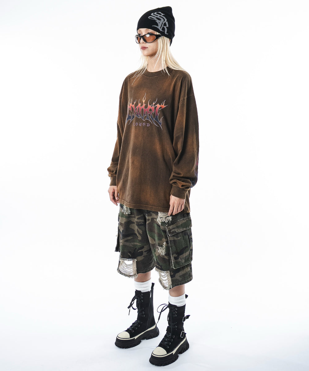 ブラウン モデル：172cm L着用