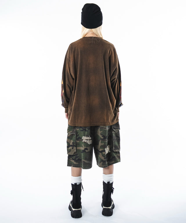 ブラウン モデル：172cm L着用