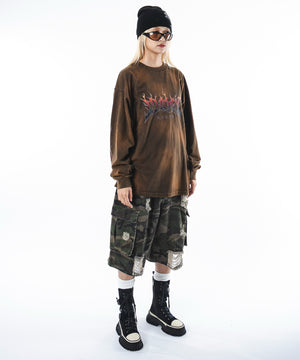 ブラウン モデル：172cm L着用