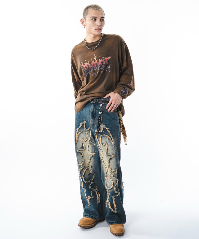 ブラウン モデル：180cm L着用