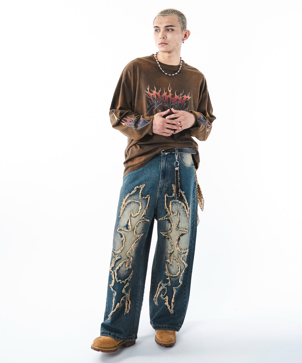 ブラウン モデル：180cm L着用