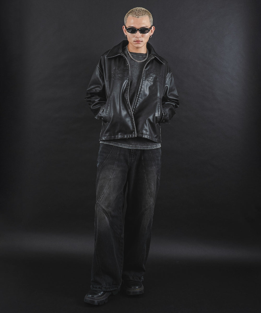 ブラック モデル：180cm L着用