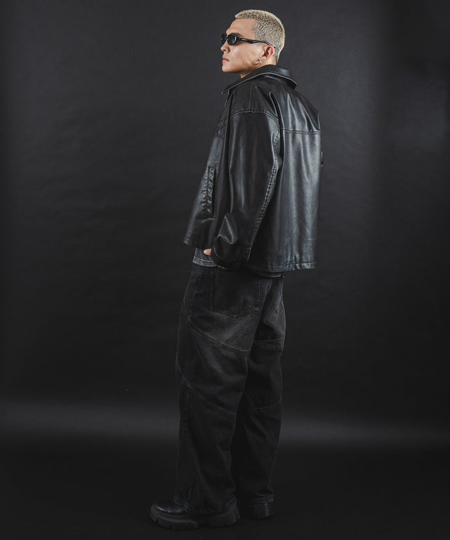 ブラック モデル：180cm L着用