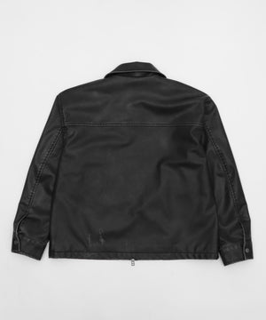 MA55IVE　PUショートグラフィックブルゾン