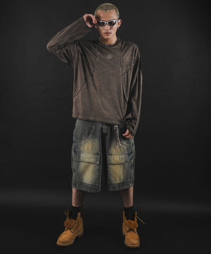 ブラウン モデル：180cm L着用