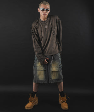 ブラウン モデル：180cm L着用