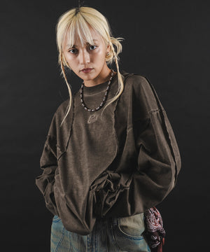 ブラウン モデル：172cm L着用