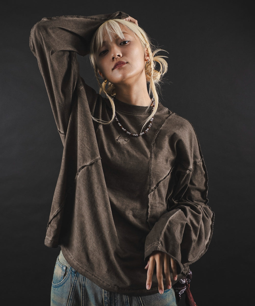 ブラウン モデル：172cm L着用