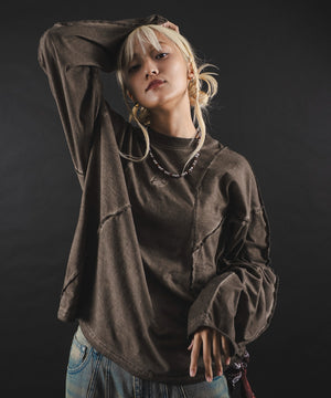 ブラウン モデル：172cm L着用