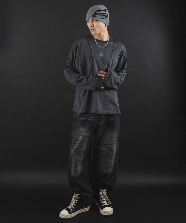 スミクロ モデル：180cm L着用