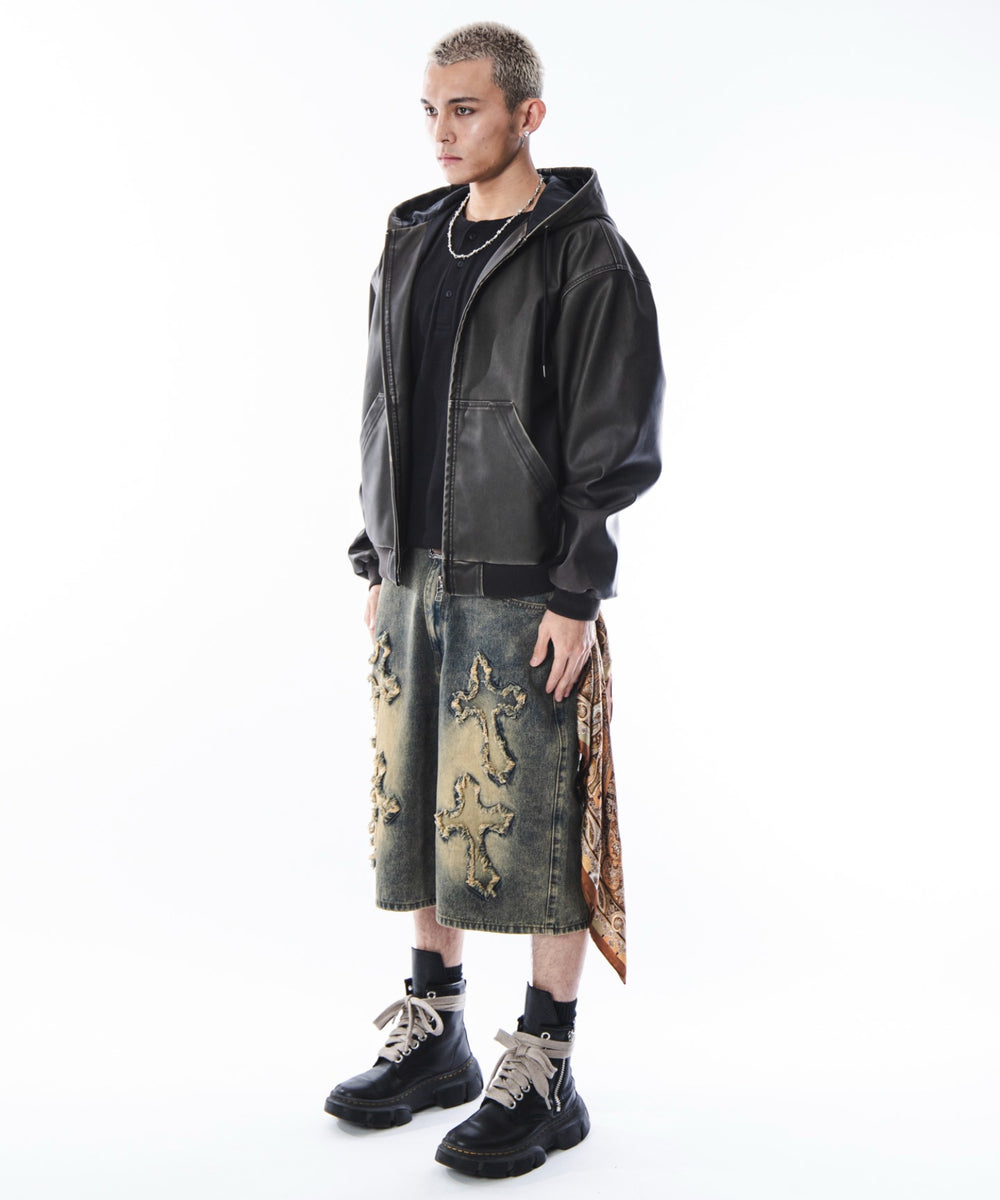 ブラウン　モデル：180cm L着用