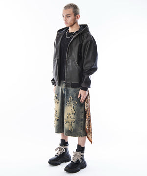 ブラウン　モデル：180cm L着用