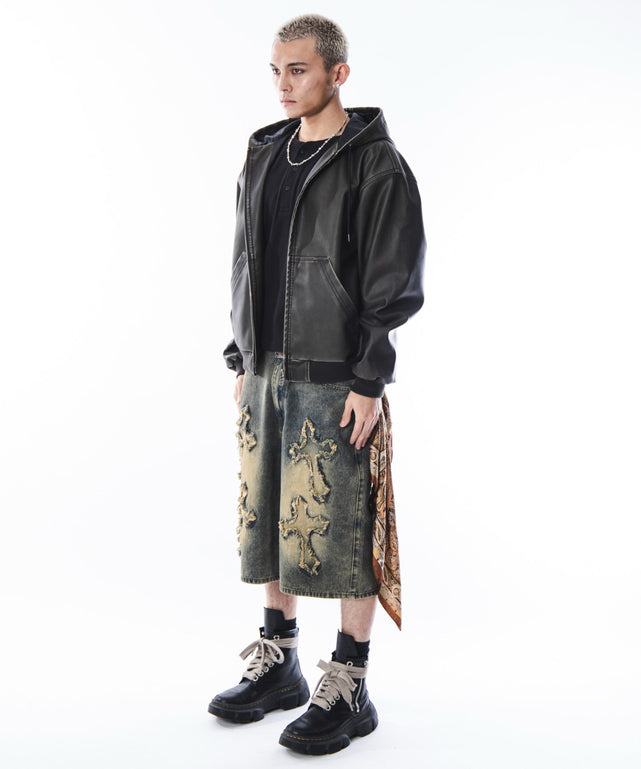 ブラウン　モデル：180cm L着用