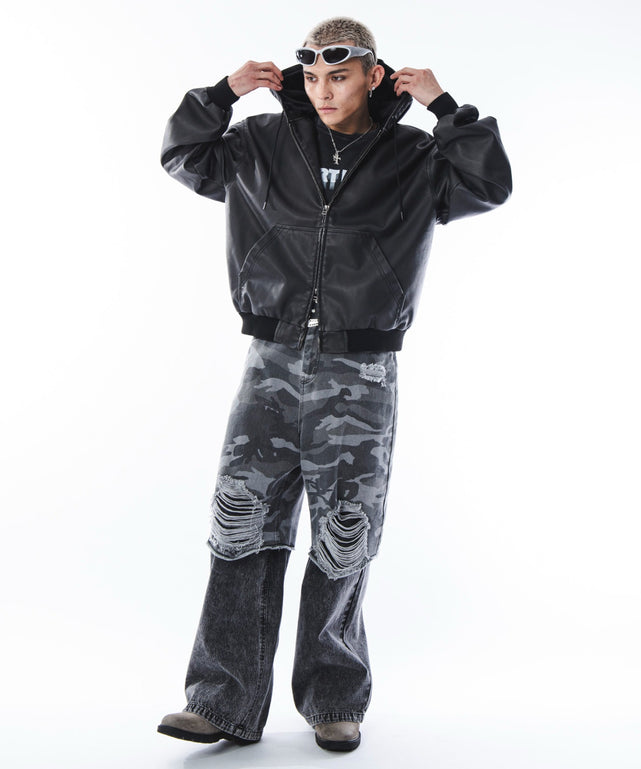 ブラック　モデル：180cm L着用