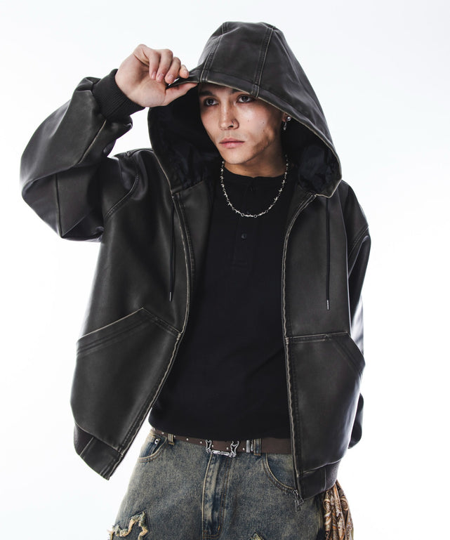 ブラウン　モデル：180cm L着用