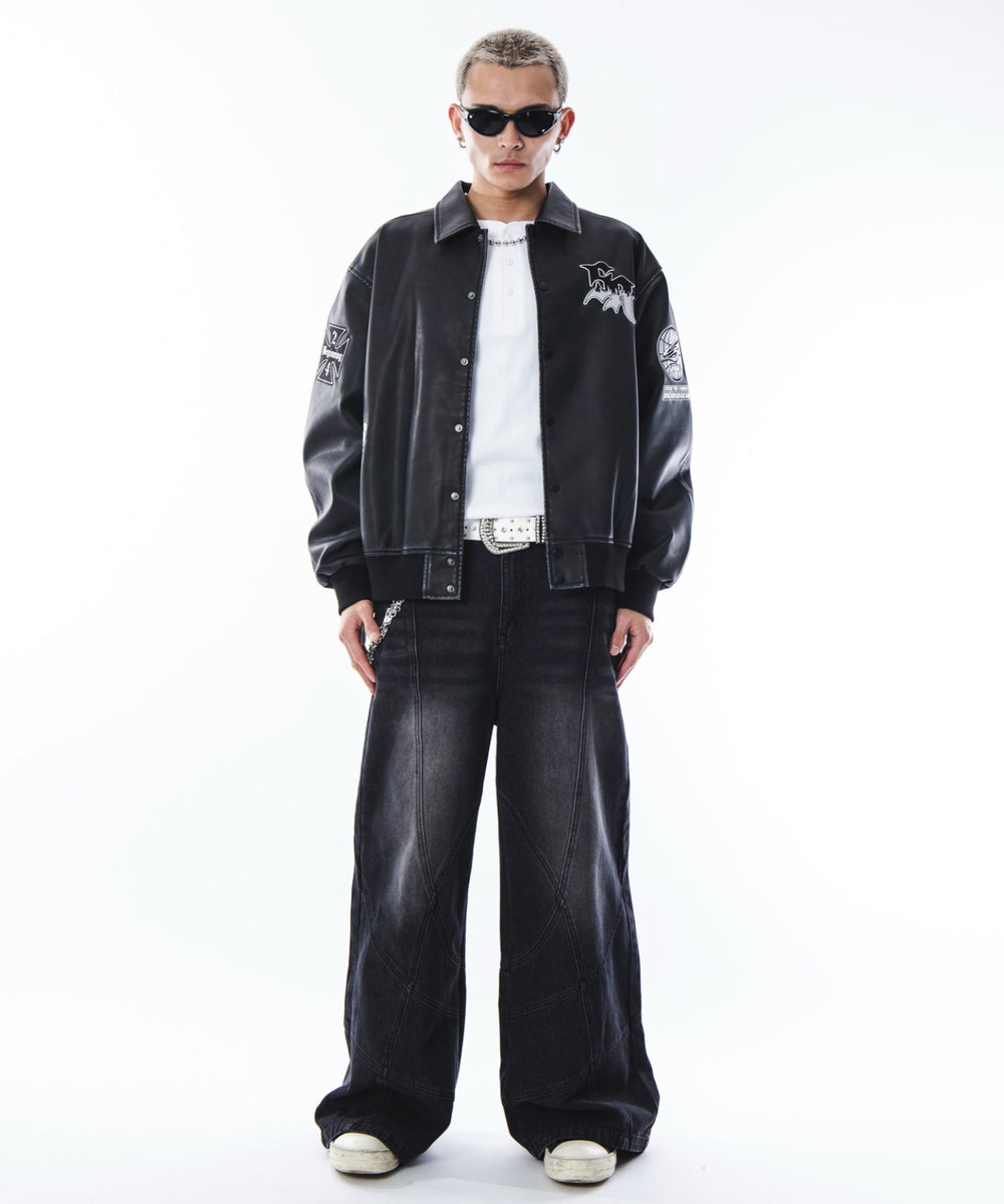 ブラック　モデル：180cm L着用