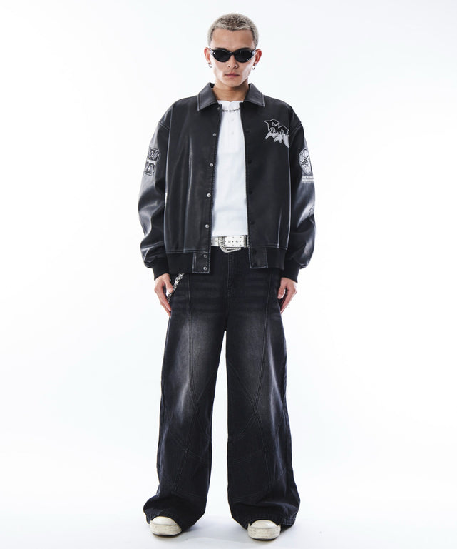 ブラック　モデル：180cm L着用