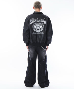 ブラック　モデル：180cm L着用