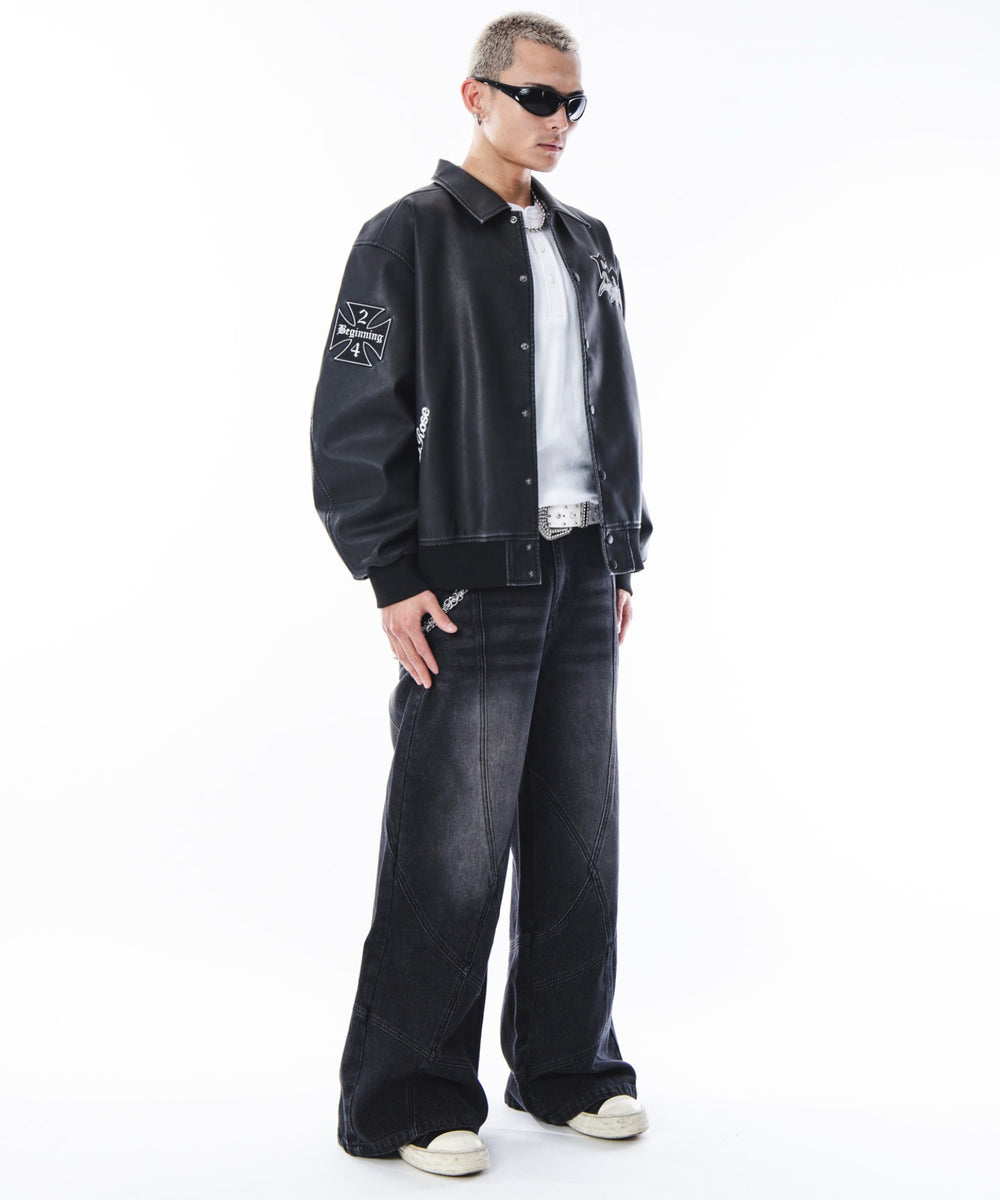 ブラック　モデル：180cm L着用