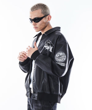 ブラック　モデル：180cm L着用