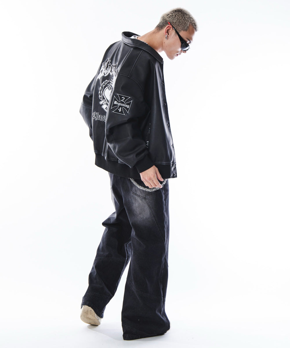 ブラック　モデル：180cm L着用