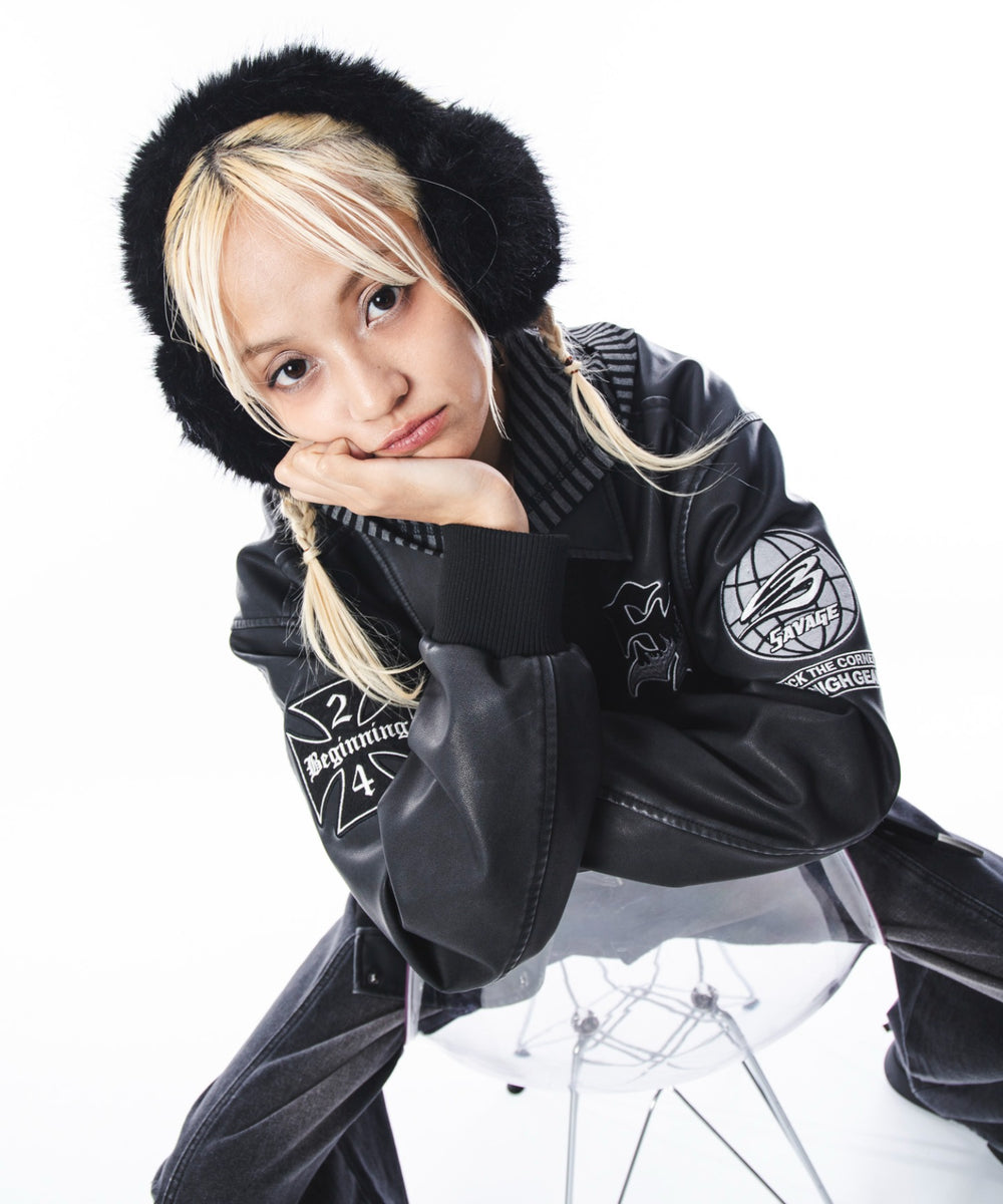 ブラック　モデル：172cm M着用